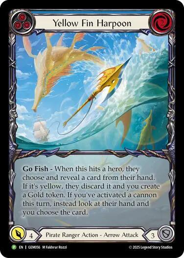 GEM Yellow Fin Harpoon