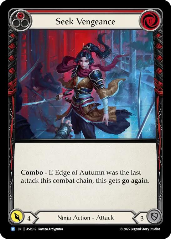Seek Vengeance (Red)