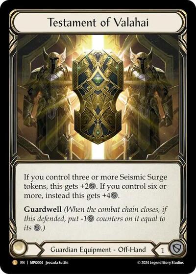 MPG Testament of Valahai Rainbow Foil