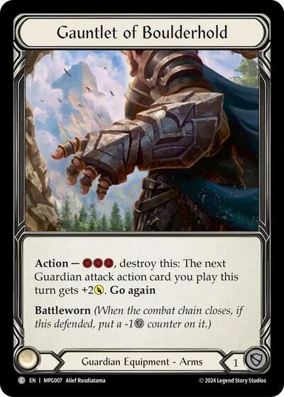 MPG Gauntlet of Boulderhold Cold Foil