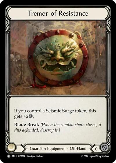MPG Tremor of Resistance Cold Foil