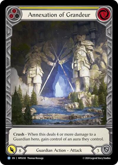 MPG Annexation of Grandeur (Extended Art) Rainbow Foil