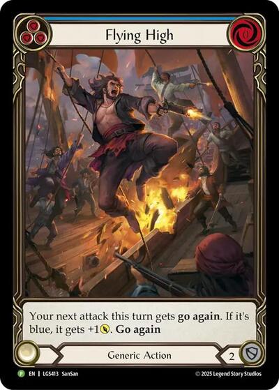 LGS Flying High (Blue) - LGS413 Rainbow Foil