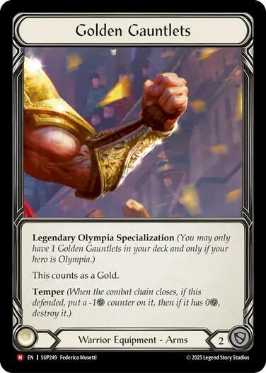 SUP Golden Gauntlets