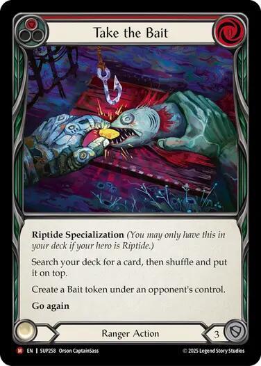 SUP Take the Bait (Red)