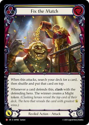 SUP Fix the Match Rainbow Foil