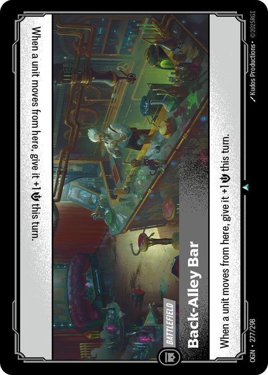 Back-Alley Bar