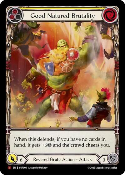 SUP Good Natured Brutality (Extended Art) Cold Foil