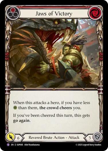 SUP Jaws of Victory Rainbow Foil