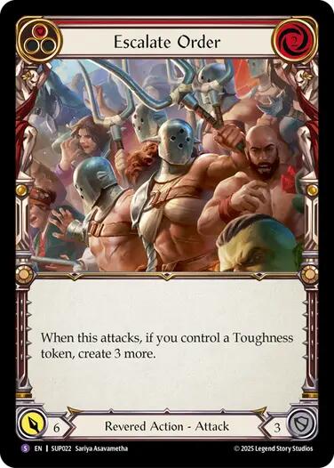 Escalate Order
