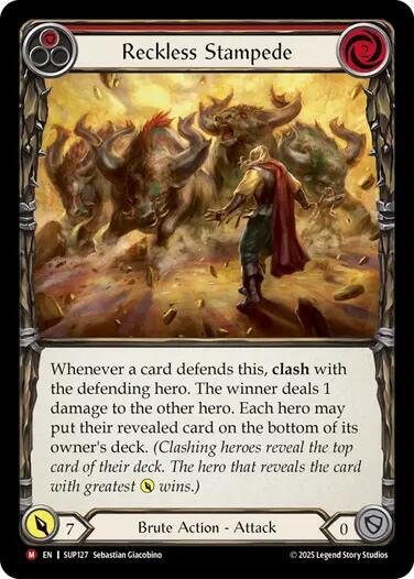 SUP Reckless Stampede Rainbow Foil