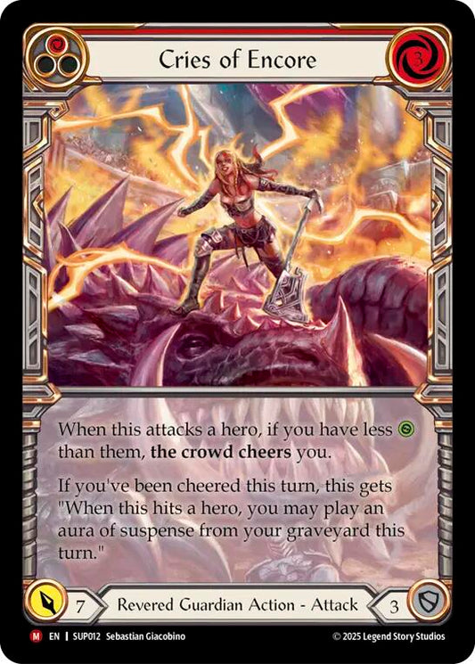 Cries of Encore (Extended Art)