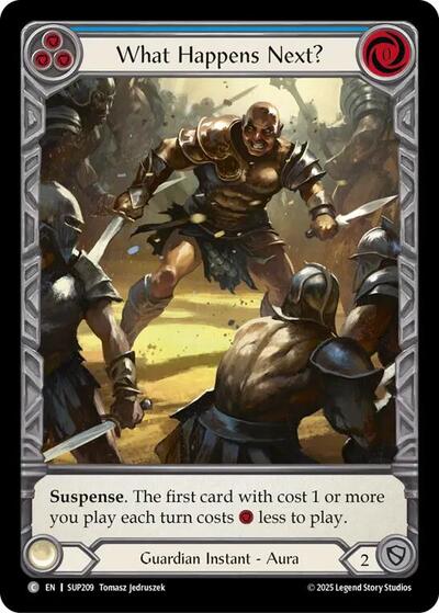 SUP What Happens Next? (Extended Art) Cold Foil