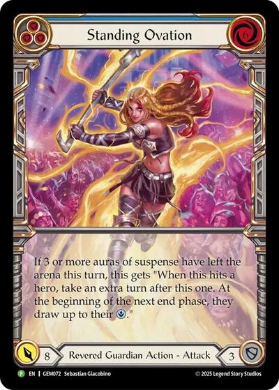 GEM Standing Ovation Cold Foil