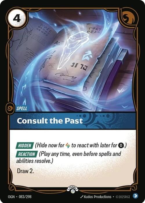 Consult the Past