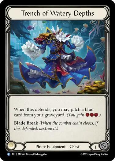 PEN Trench of Watery Depths Cold Foil