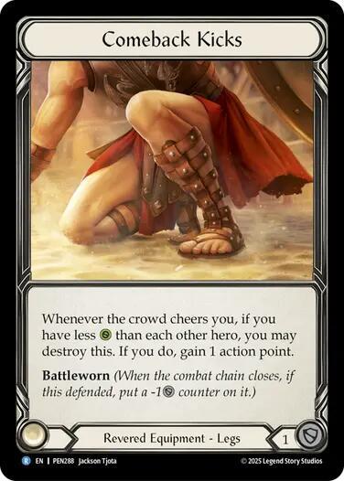 PEN Comeback Kicks Cold Foil