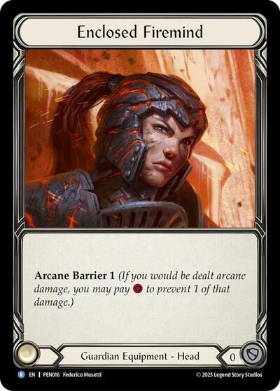 PEN Enclosed Firemind Cold Foil