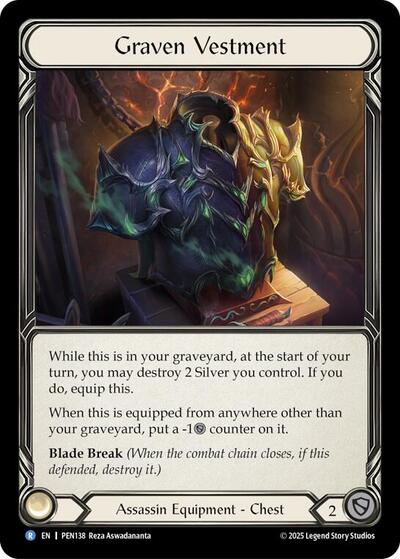 PEN Graven Vestment Cold Foil