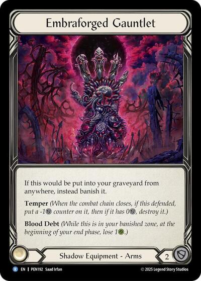 PEN Embraforged Gauntlet Cold Foil