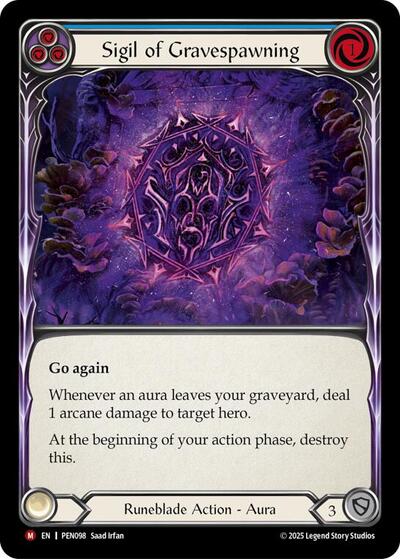 PEN Sigil Of Gravespawning (Blue)