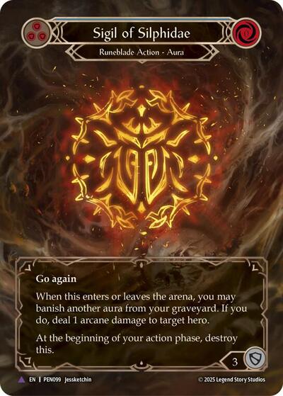 PEN Sigil Of Silphidae (Blue) (Marvel) Cold Foil