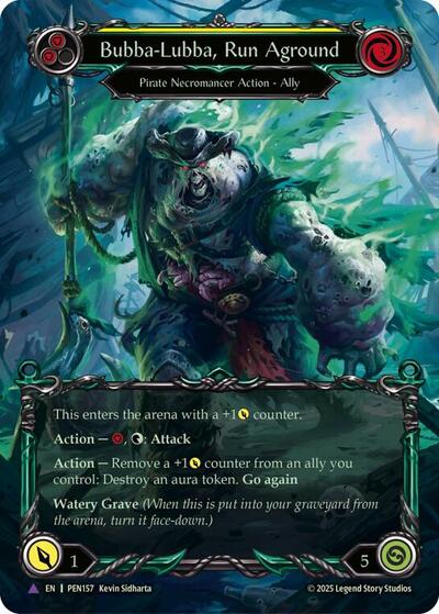 PEN Bubba Lubba Run Aground (Yellow) (Marvel) Cold Foil