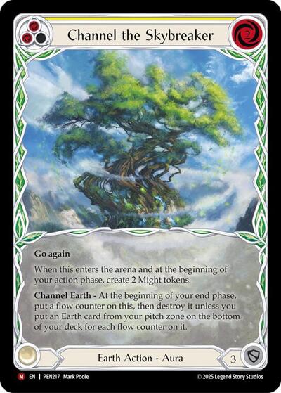 PEN Channel The Skybreaker (Yellow) (Extended Art) Cold Foil