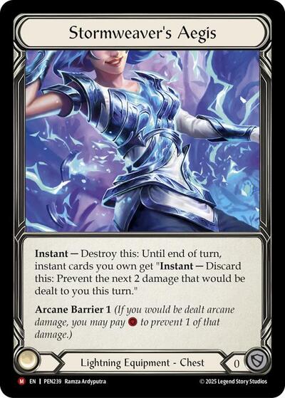 PEN Stormweavers Aegis Cold Foil