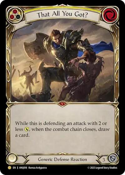 ANQ That All You Got (Yellow) (ANQ018)