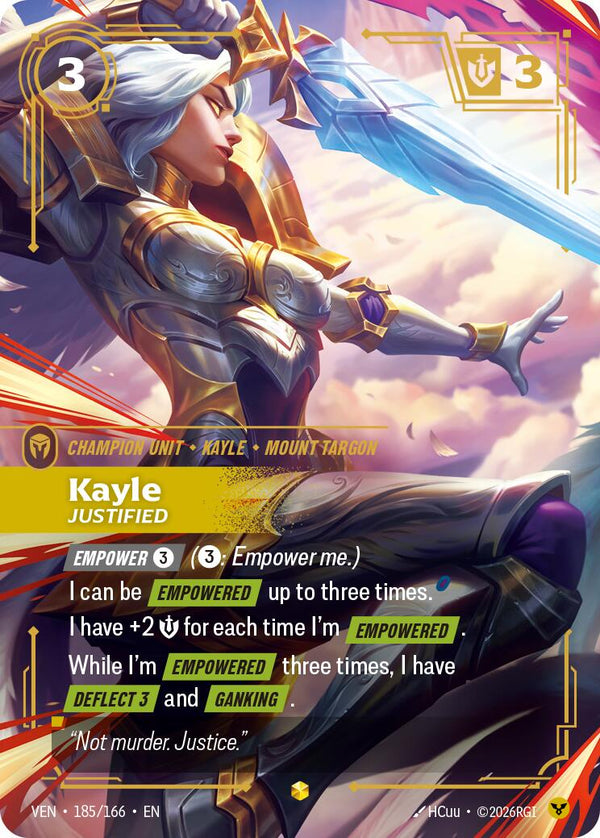 Kayle, Justified (Overnumbered)