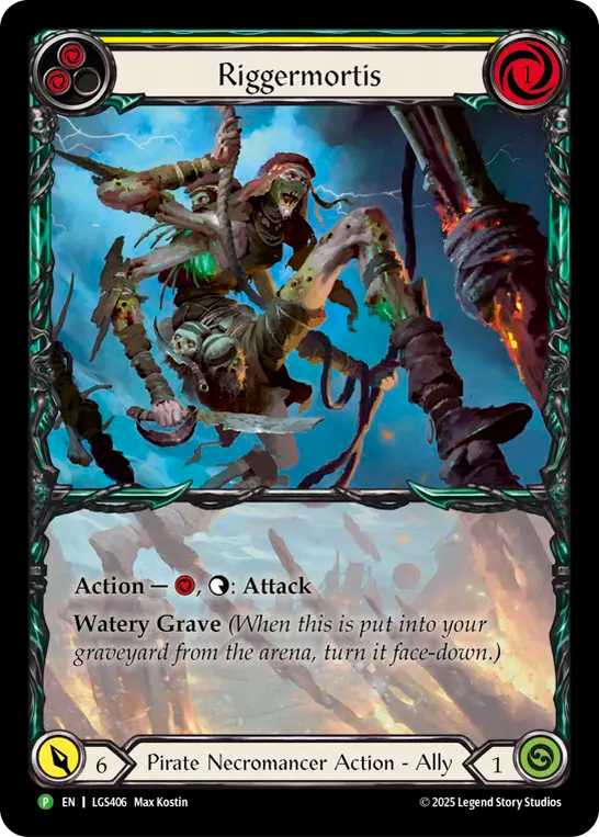 LGS Riggermortis (LGS406) Rainbow Foil